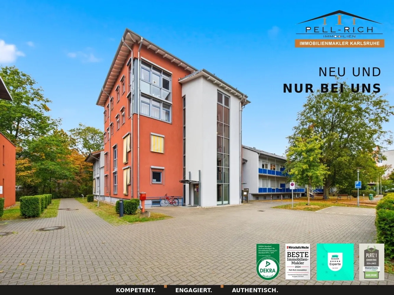 2 Zimmer Wohnung mit 63 m² in Karlsruhe – Bild 1