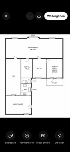 3 Zimmer Wohnung mit 135 m² in Düsseldorf – Bild 12