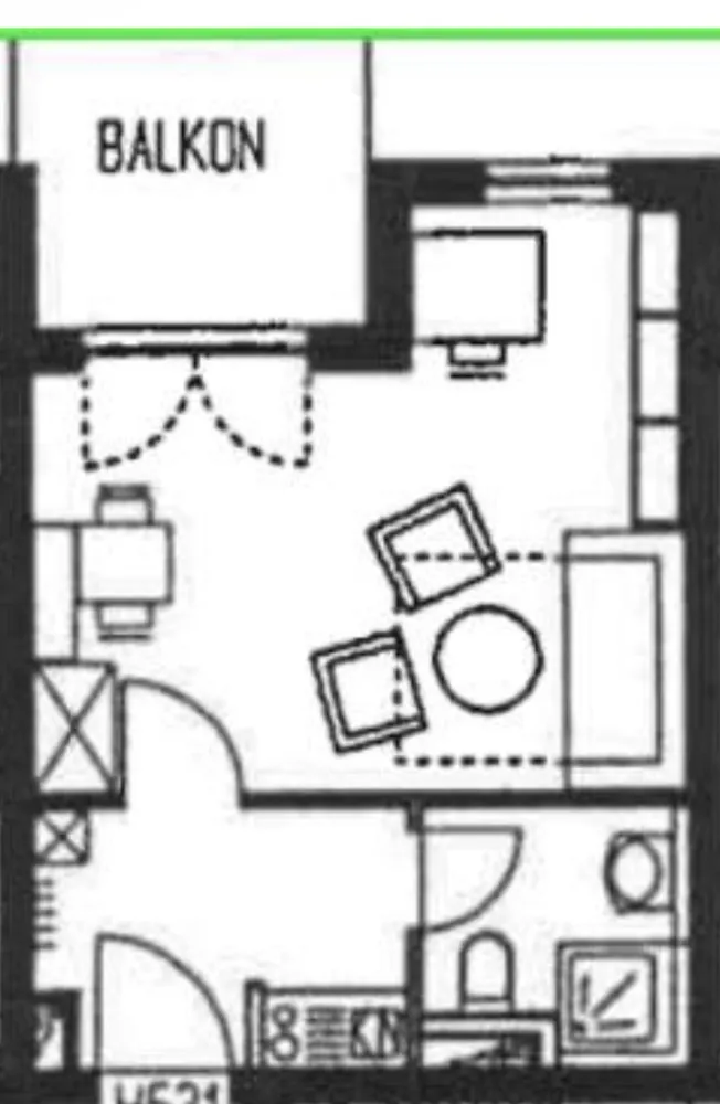 1 Zimmer Wohnung mit 35 m² in Fürth – Bild 6