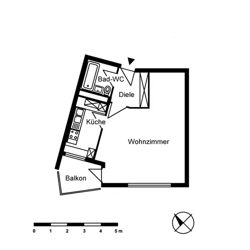 1 Zimmer Wohnung mit 40 m² in Berlin – Bild 10