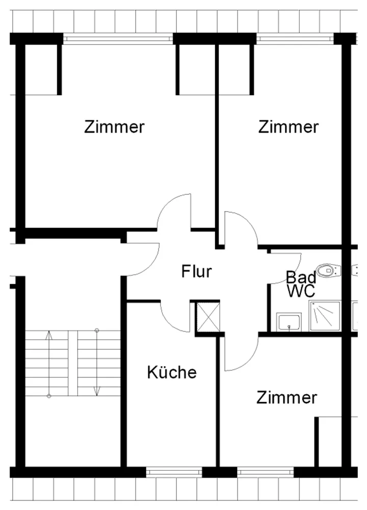 3 Zimmer Wohnung mit 72 m² in Osnabrück – Bild 4