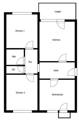 3 Zimmer Wohnung mit 80 m² in Frankfurt am Main – Bild 9