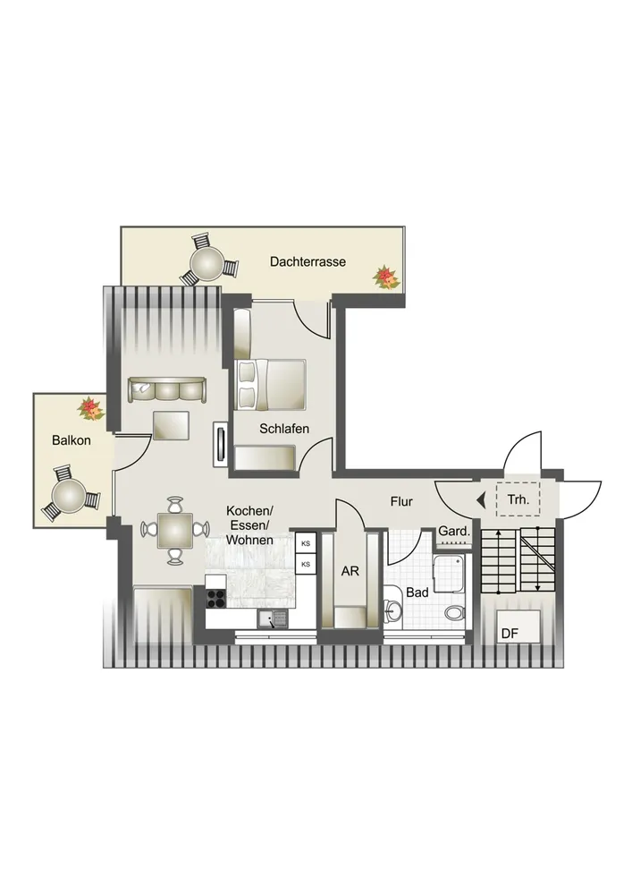 3 Zimmer Wohnung mit 65 m² in Ravensburg – Bild 8
