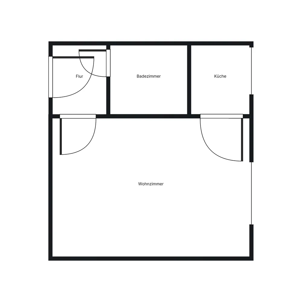 1 Zimmer Wohnung mit 23 m² in München – Bild 5