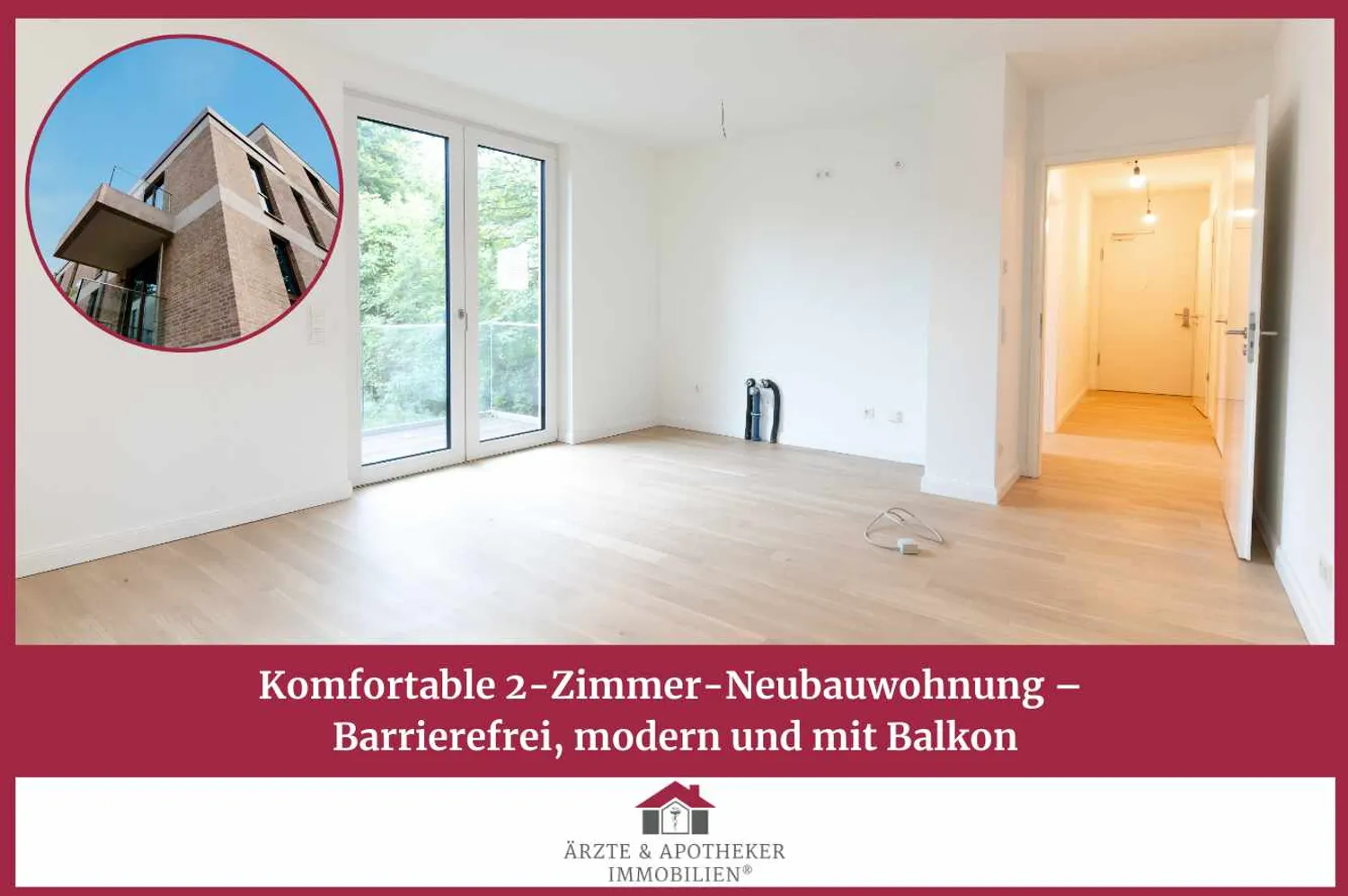 2 Zimmer Wohnung mit 57 m² in Hamburg – Bild 1