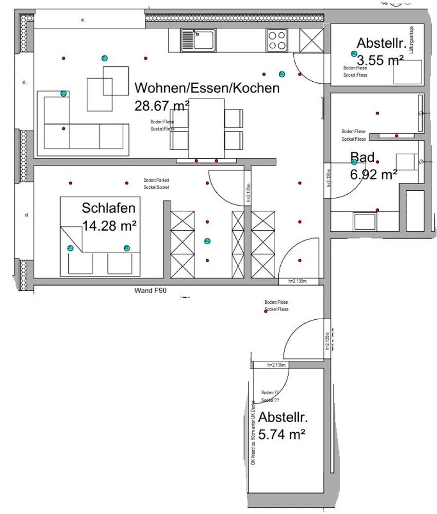 2 Zimmer Wohnung mit 57 m² in Bielefeld – Bild 7
