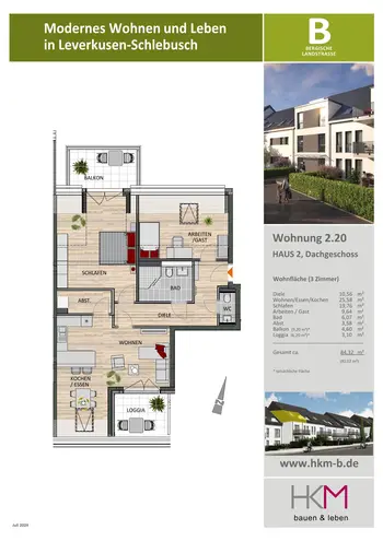 3 Zimmer Wohnung mit 84 m² in Leverkusen – Bild 5