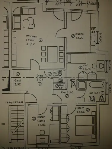 4 room apartment with 92 m² in Bielefeld – Photo 4