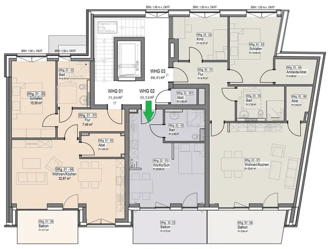 1 Zimmer Wohnung mit 36 m² in Bremen – Bild 5
