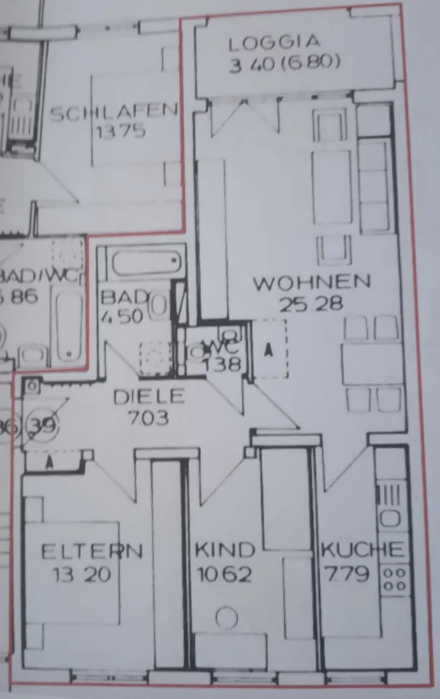 3 room apartment with 73 m² in Augsburg – Photo 4