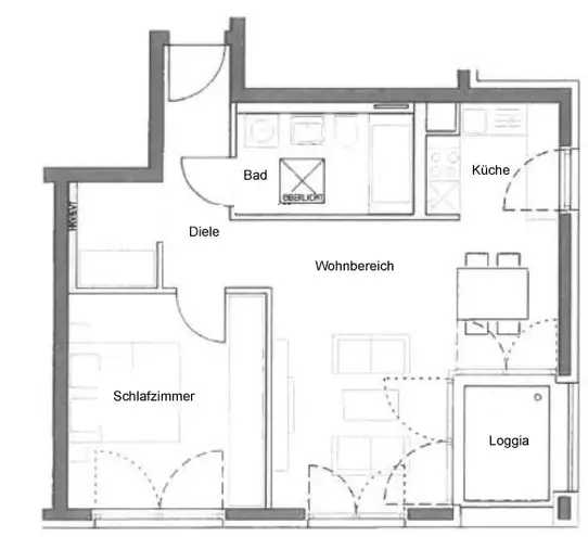 2 Zimmer Wohnung mit 58 m² in München – Bild 10