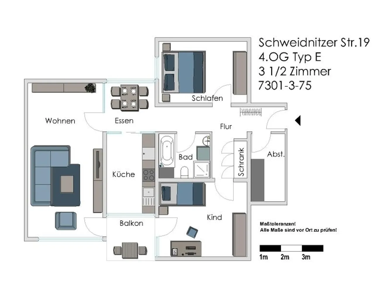 4 room apartment with 89 m² in Gelsenkirchen – Photo 10