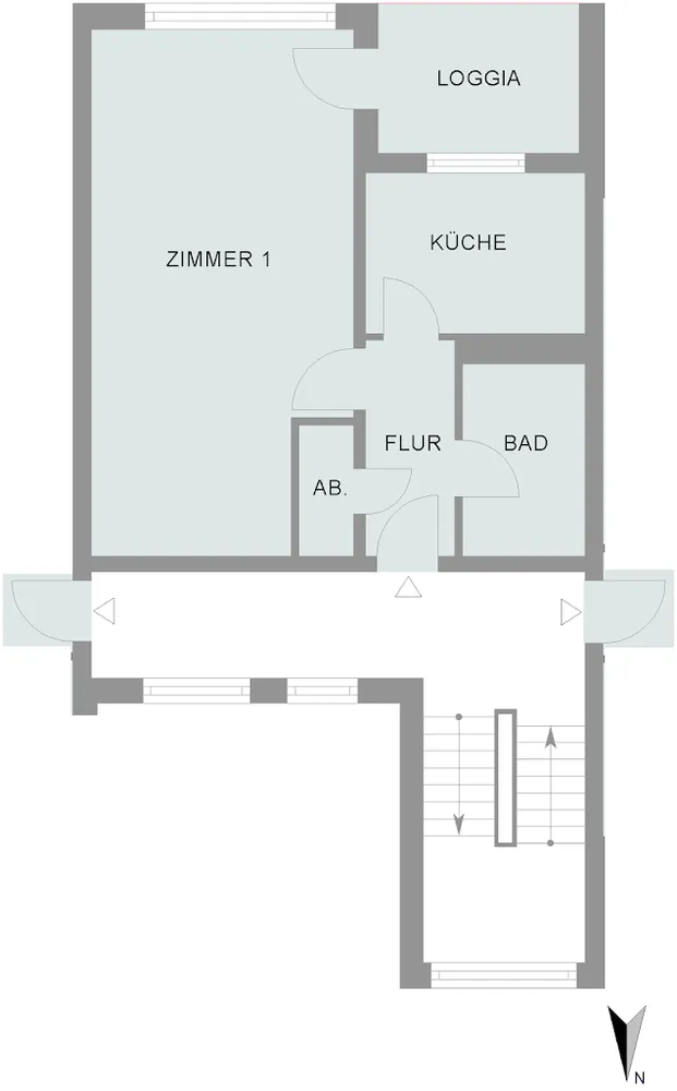 1 Zimmer Wohnung mit 47 m² in Bremen – Bild 2