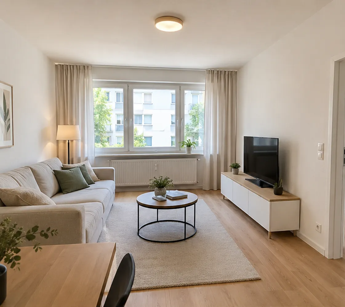2 Zimmer Wohnung mit 52 m² in Frankfurt am Main – Bild 1