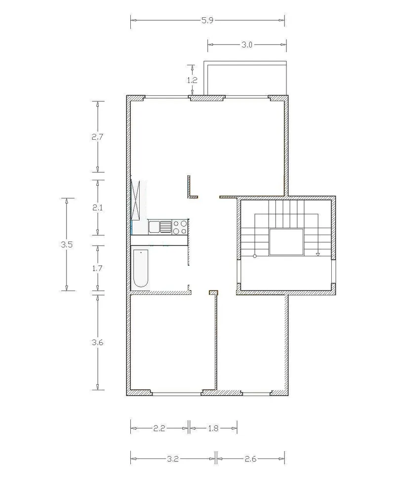 3 Zimmer Wohnung mit 57 m² in Lutherstadt Wittenberg – Bild 1