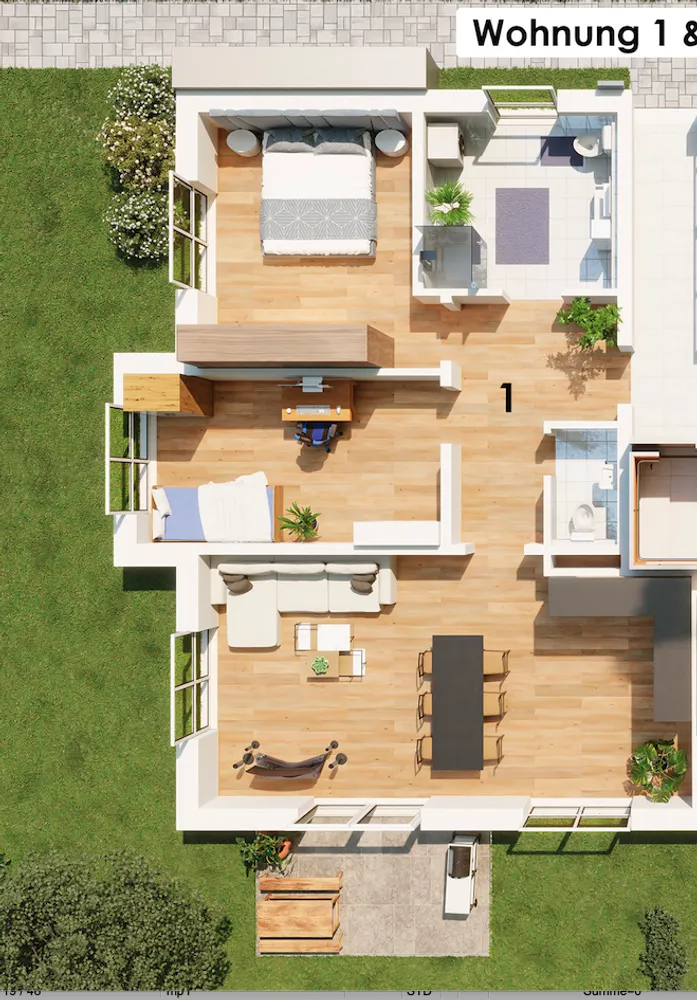 3 Zimmer Wohnung mit 82 m² in Stuttgart – Bild 8