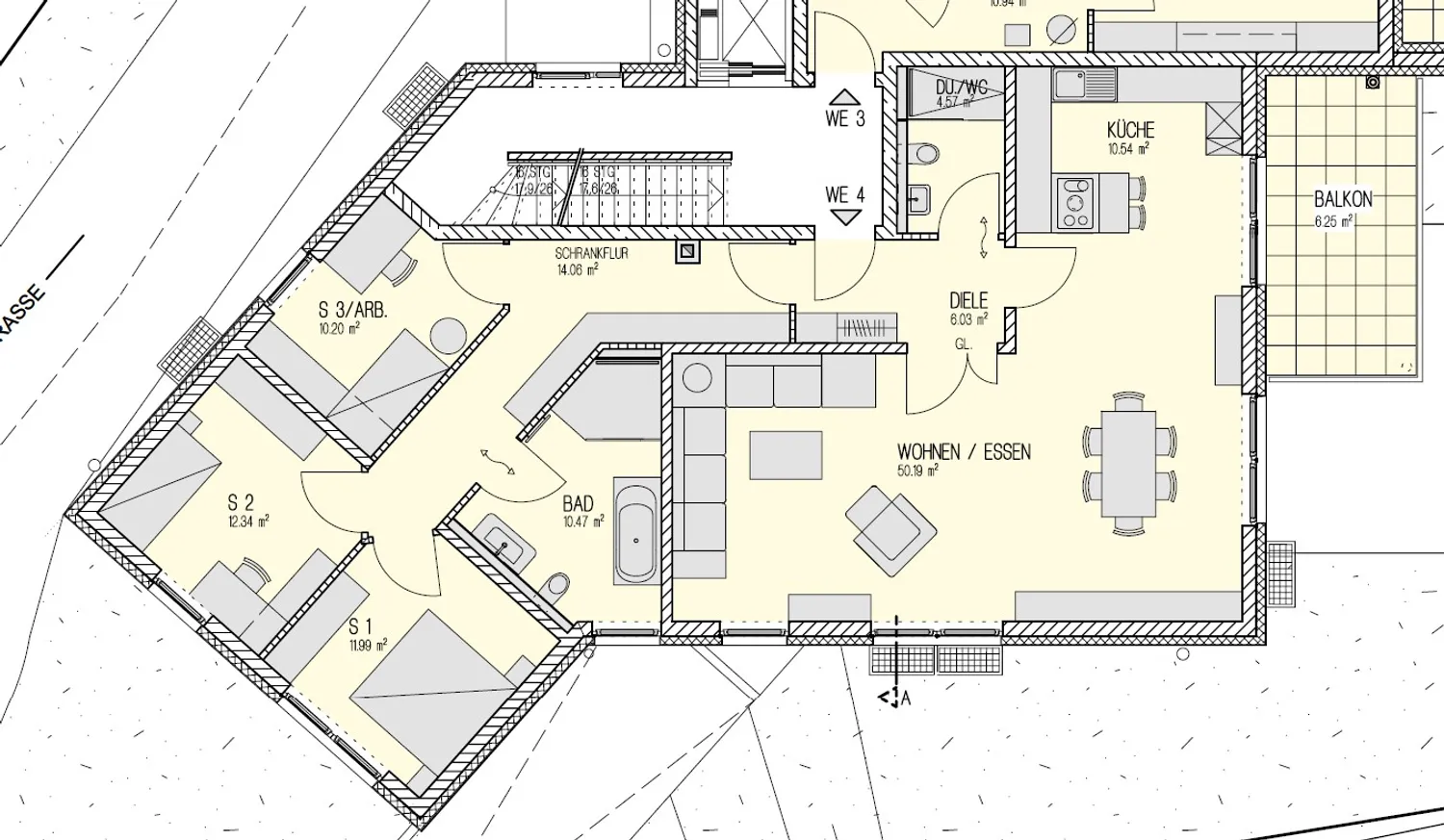 4 Zimmer Wohnung mit 137 m² in Aachen – Bild 2
