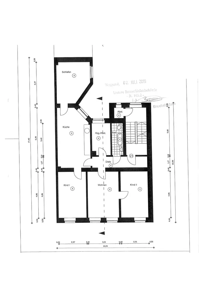 4 Zimmer Wohnung mit 105 m² in Wuppertal – Bild 9