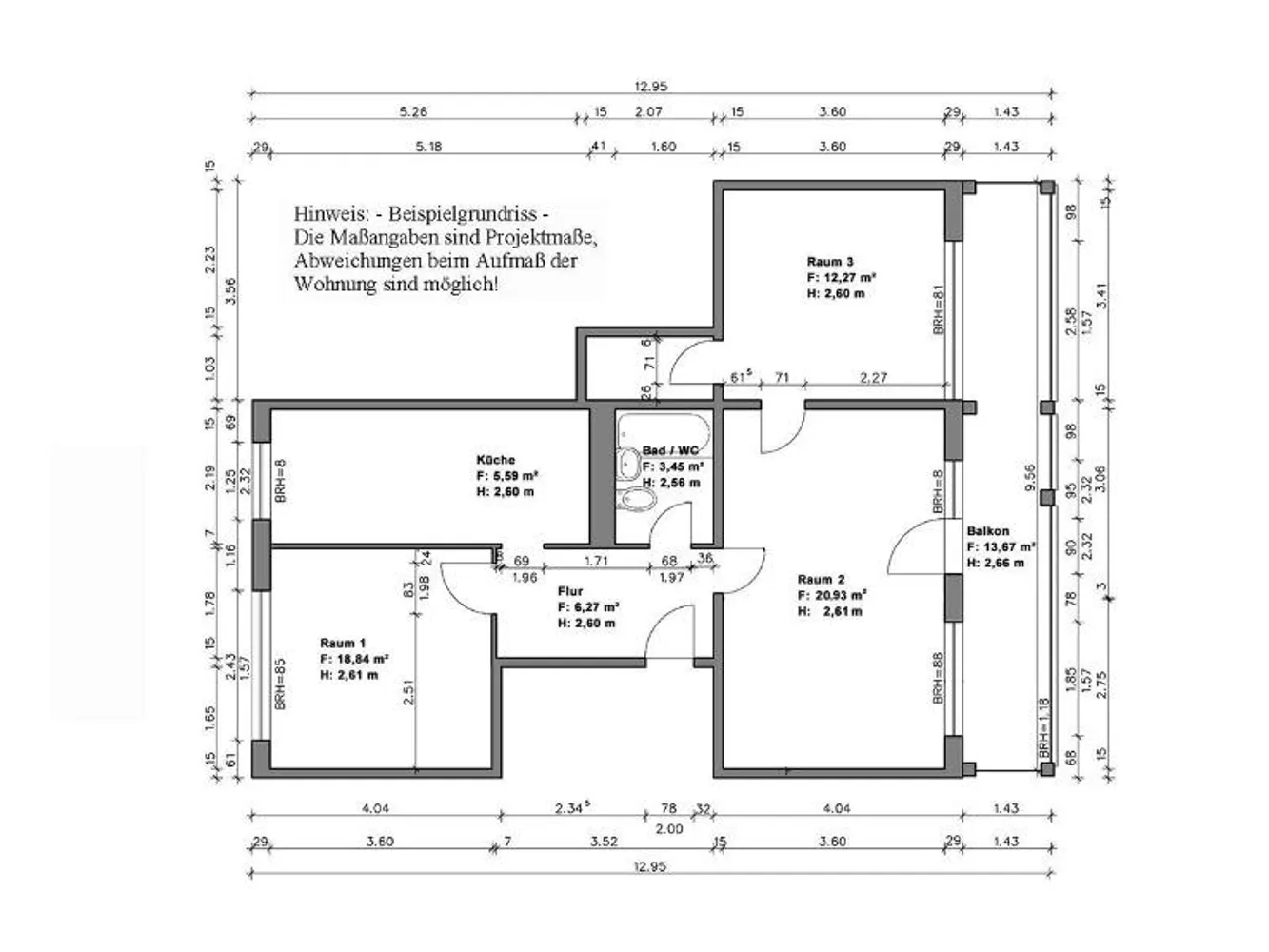 3 Zimmer Wohnung mit 77 m² in Halle (Saale) – Bild 6