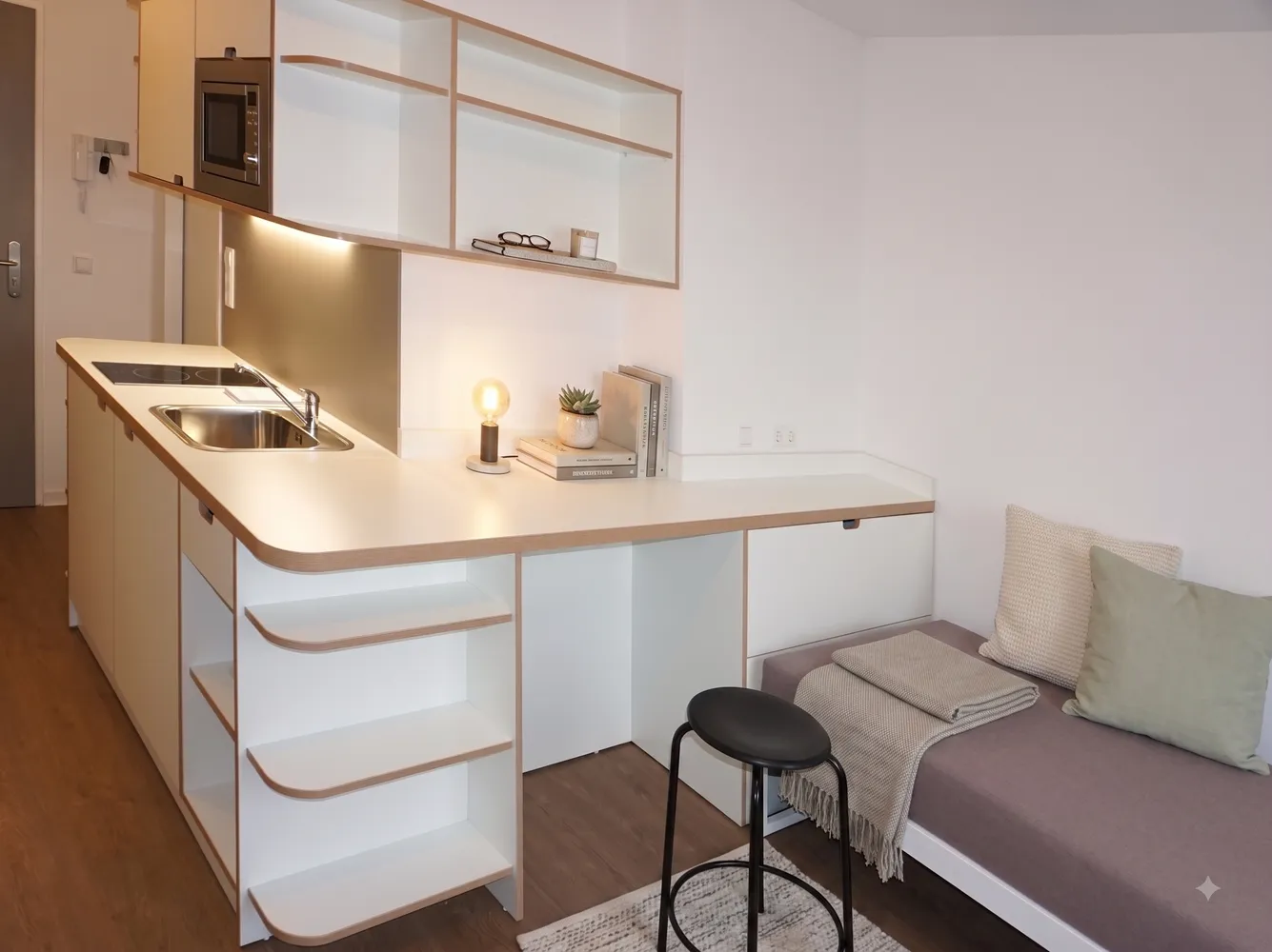 1 room apartment with 21 m² in Berlin – Photo 2