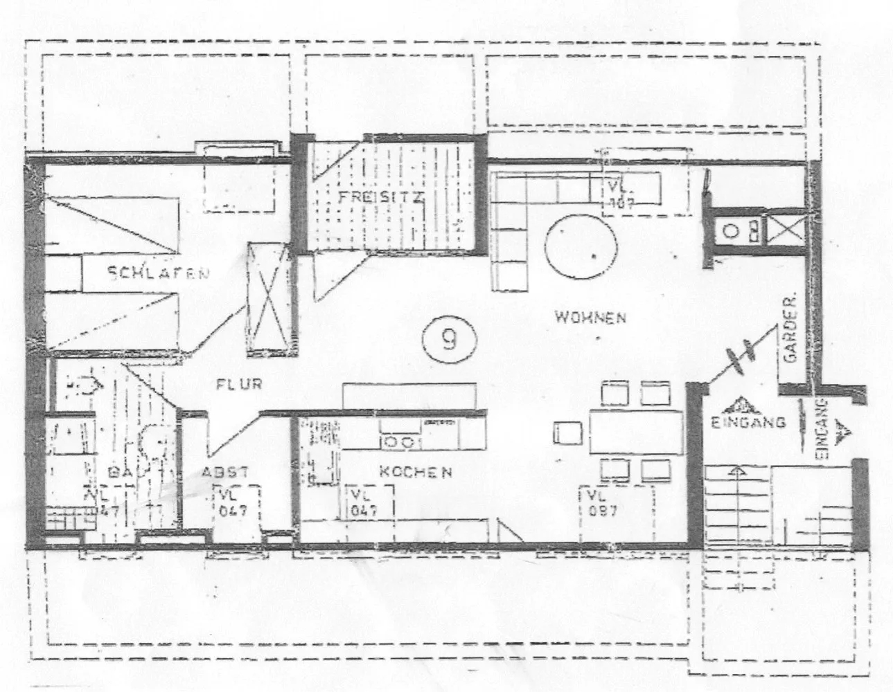 3 Zimmer Wohnung mit 70 m² in Karlsruhe – Bild 1