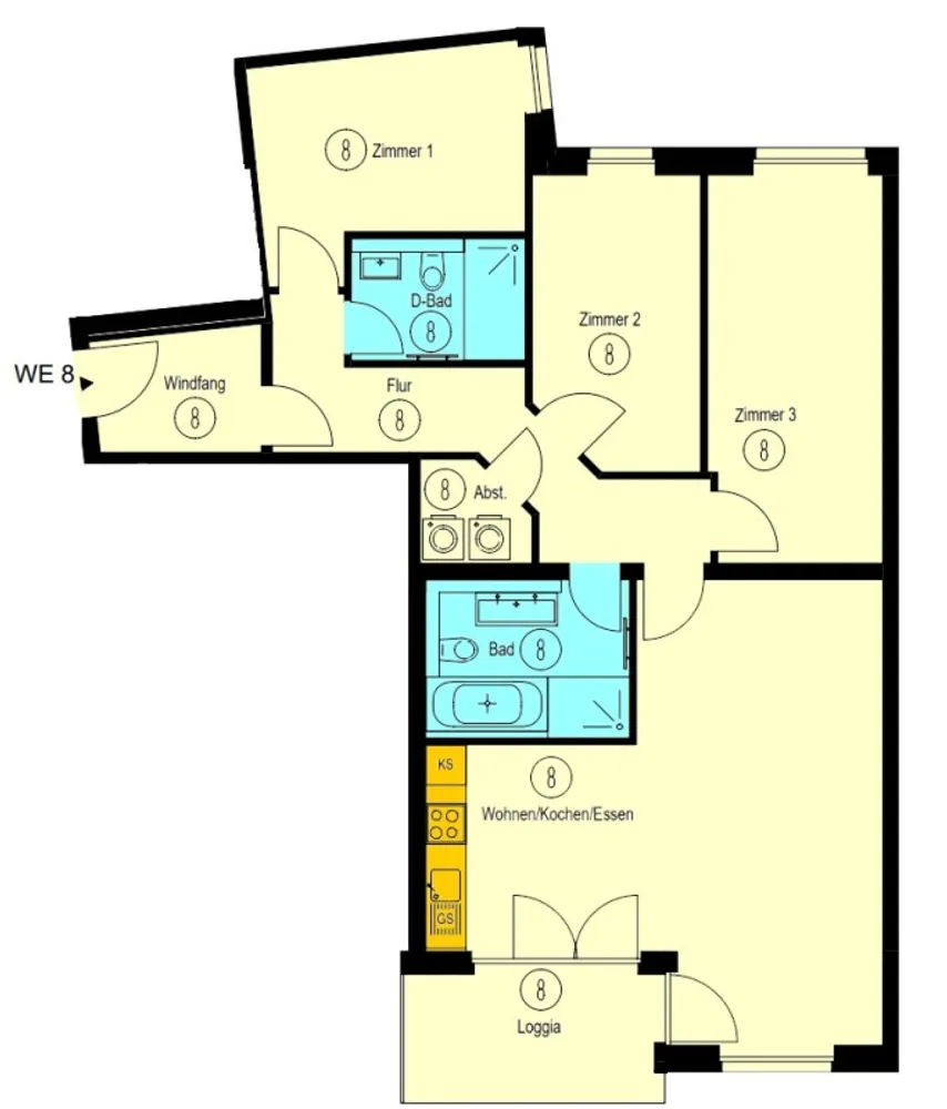 4 Zimmer Wohnung mit 104 m² in Leipzig – Bild 11