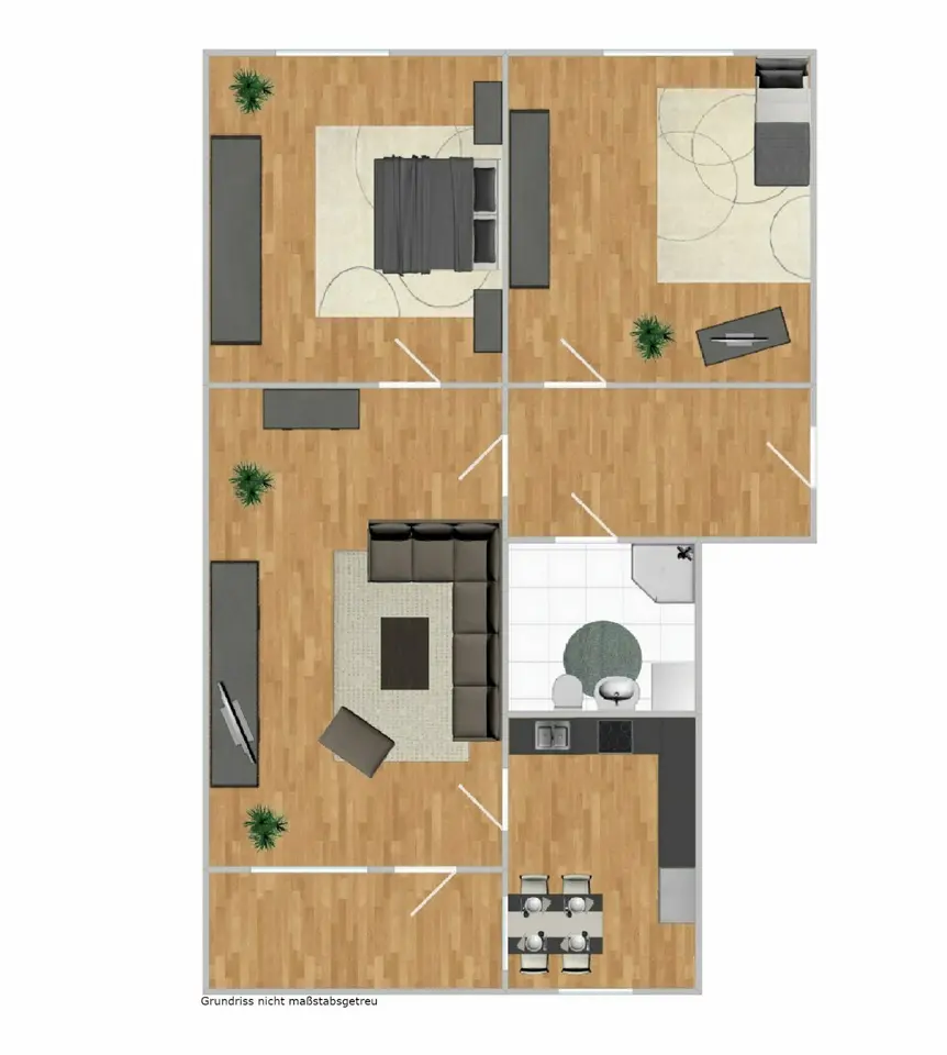 3 Zimmer Wohnung mit 73 m² in Köthen – Bild 5