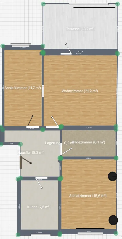 3 Zimmer Wohnung mit 76 m² in Hamburg – Bild 12