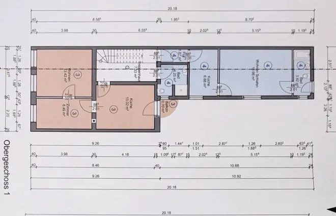 2 Zimmer Wohnung mit 44 m² in Mönchengladbach – Bild 2
