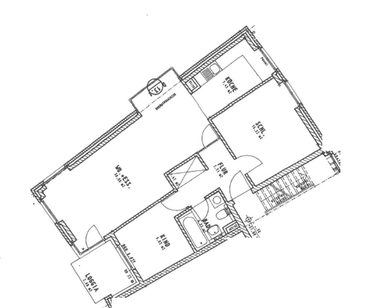 3 Zimmer Wohnung mit 75 m² in Kiel – Bild 4