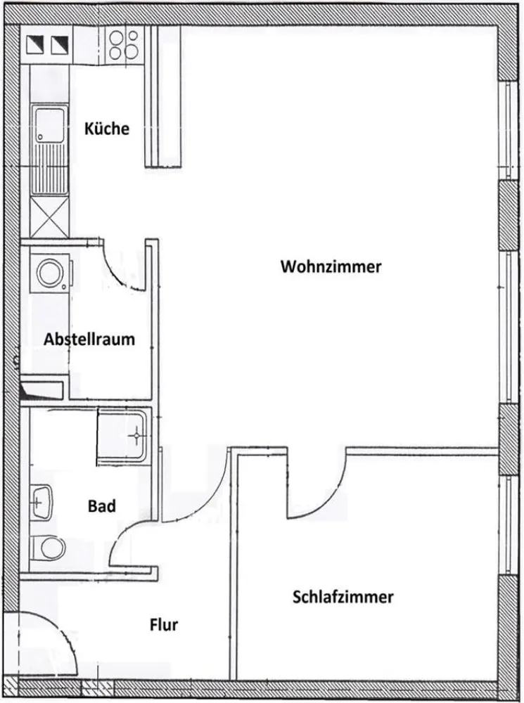 2 Zimmer Wohnung mit 64 m² in Leipzig – Bild 9