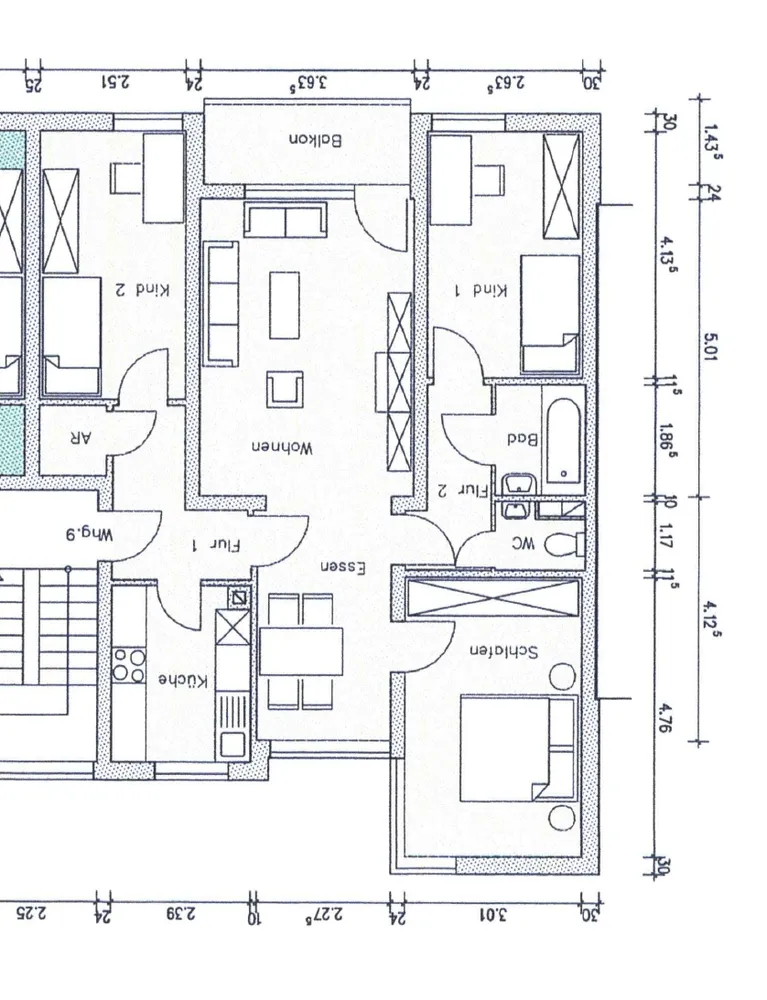 5 Zimmer Wohnung mit 86 m² in Dortmund – Bild 9