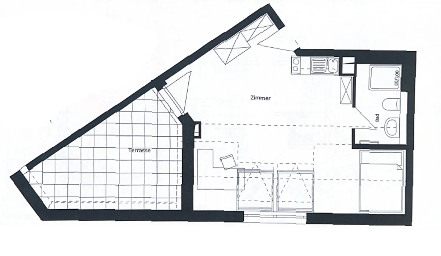 1 Zimmer Wohnung mit 34 m² in Augsburg – Bild 6
