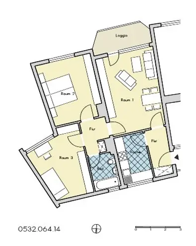 3 Zimmer Wohnung mit 67 m² in Wuppertal – Bild 5
