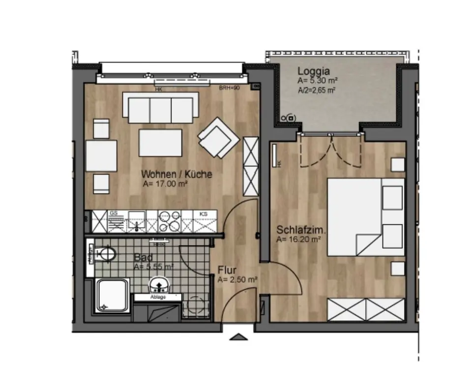 Studio mit 38 m² in Frankfurt (Oder) – Bild 10