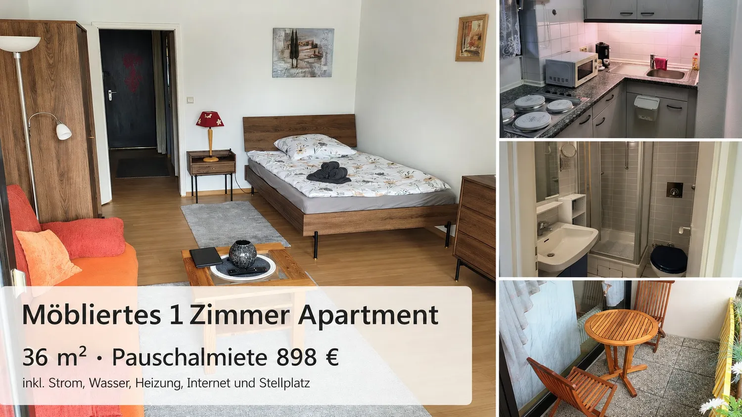 1 Zimmer Wohnung mit 36 m² in Hannover – Bild 1