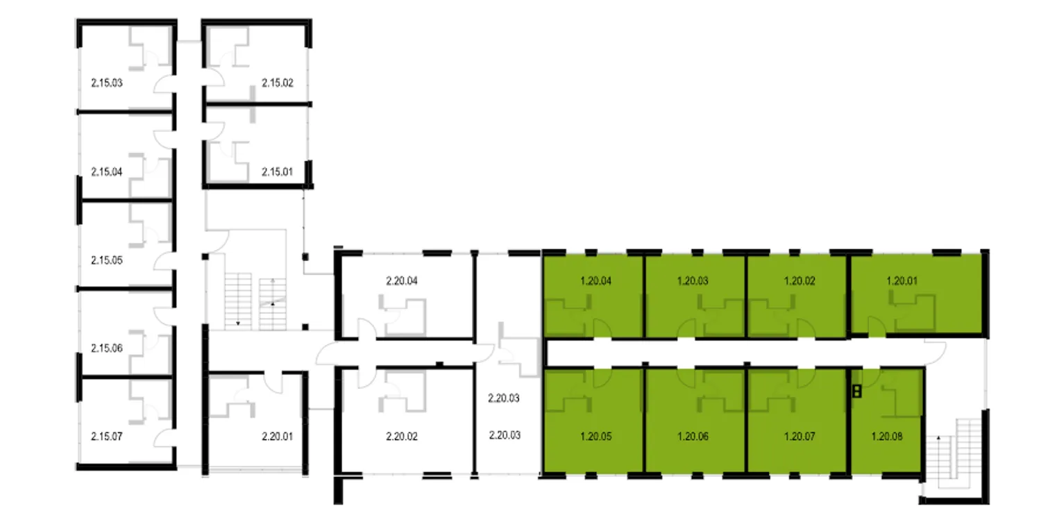 1 Zimmer Wohnung mit 14 m² in Tübingen – Bild 3
