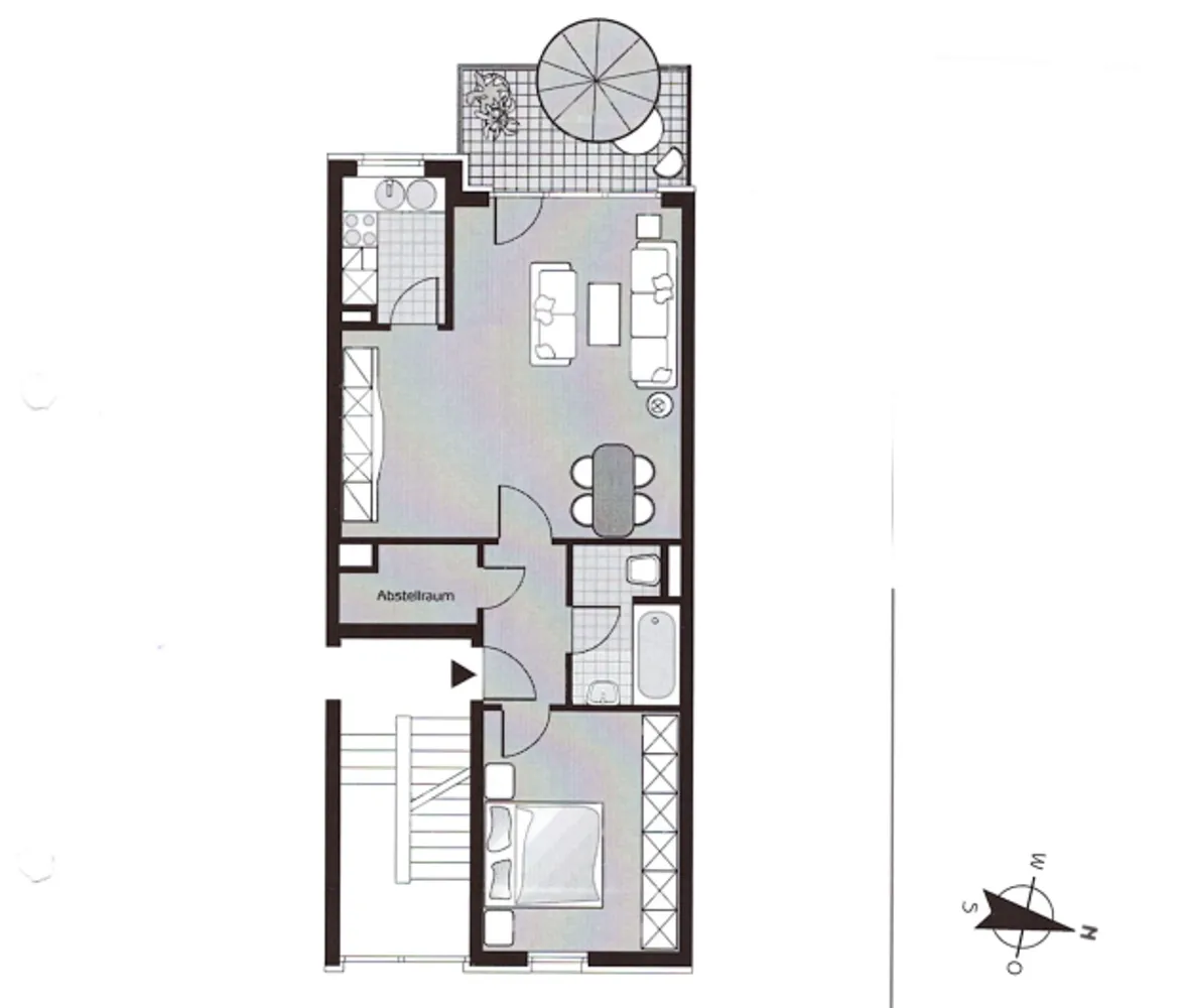 2 room apartment with 62 m² in Düsseldorf – Photo 6