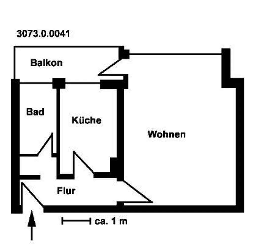 1 Zimmer Wohnung mit 37 m² in Elmshorn – Bild 5