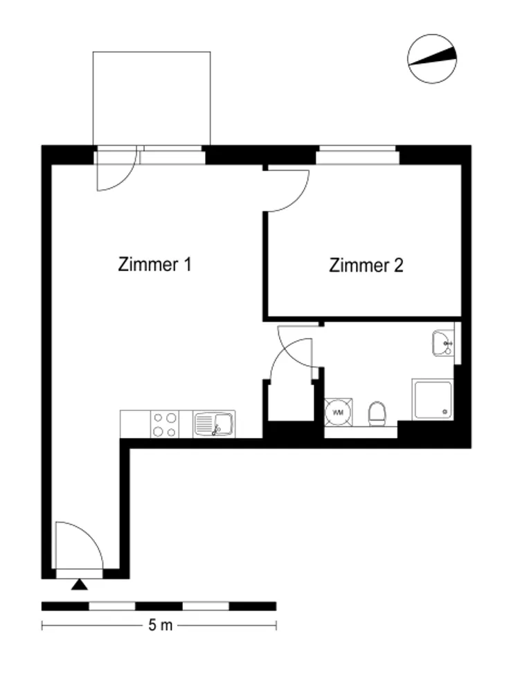 2 Zimmer Wohnung mit 55 m² in Berlin – Bild 11