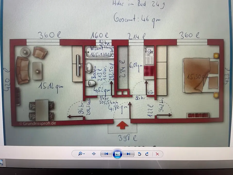 Studio mit 15 m² in Günzburg – Bild 5
