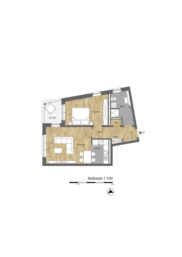 2 Zimmer Wohnung mit 62 m² in Osnabrück – Bild 9