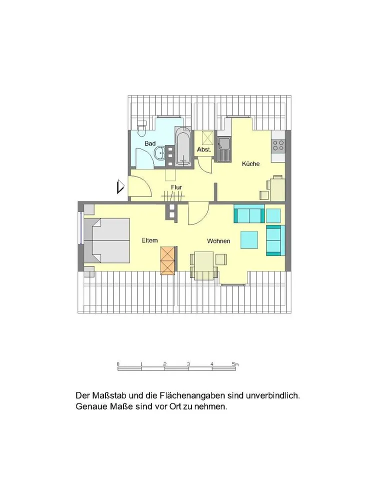 2 Zimmer Wohnung mit 41 m² in Bielefeld – Bild 2