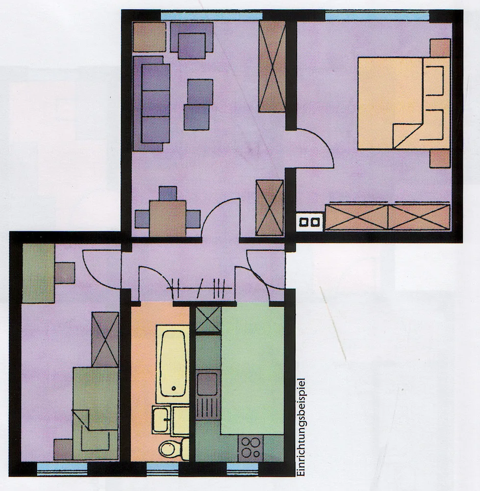 3 Zimmer Wohnung mit 58 m² in Gera – Bild 3