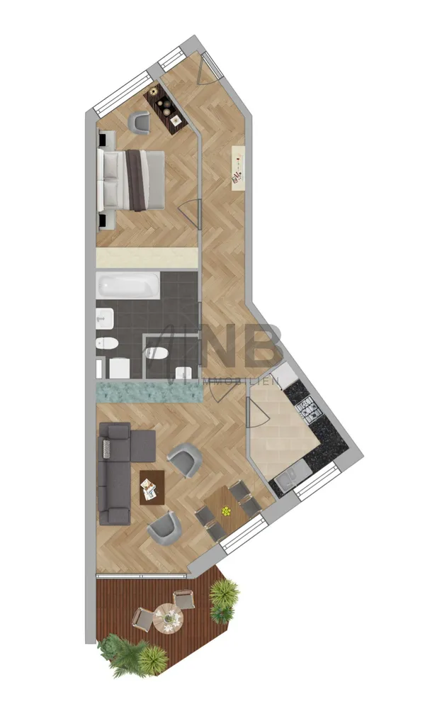 3 Zimmer Wohnung mit 62 m² in Oberhausen – Bild 10