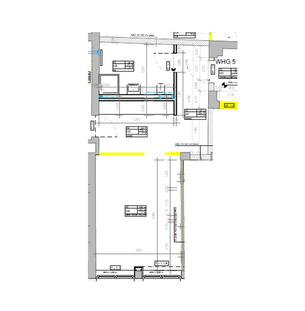 1 room apartment with 49 m² in Wiesbaden – Photo 7