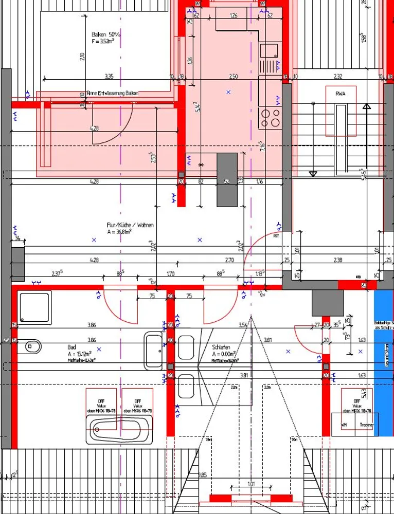 3 Zimmer Wohnung mit 72 m² in Hannover – Bild 6