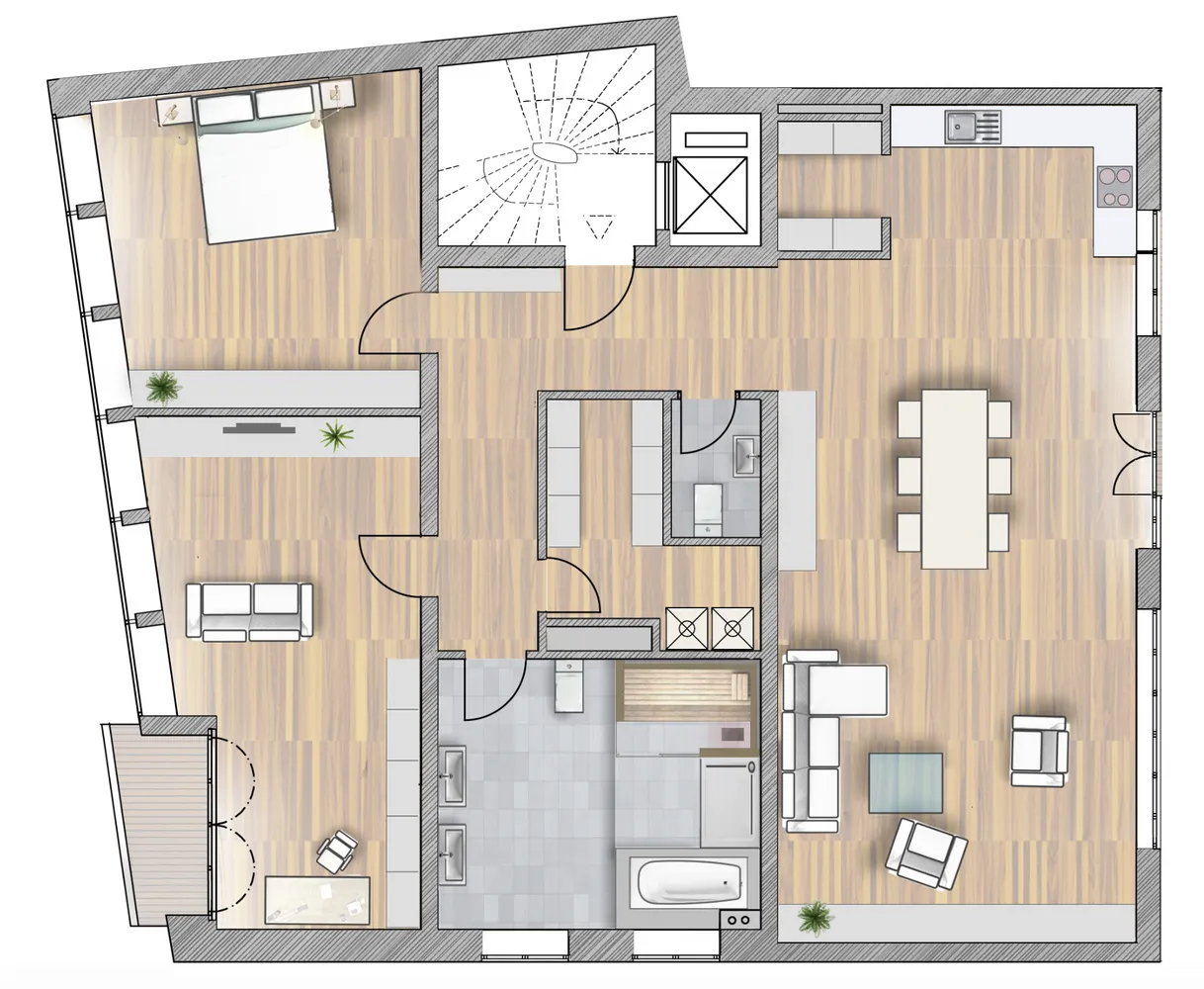 3 Zimmer Wohnung mit 154 m² in Oberhausen – Bild 3