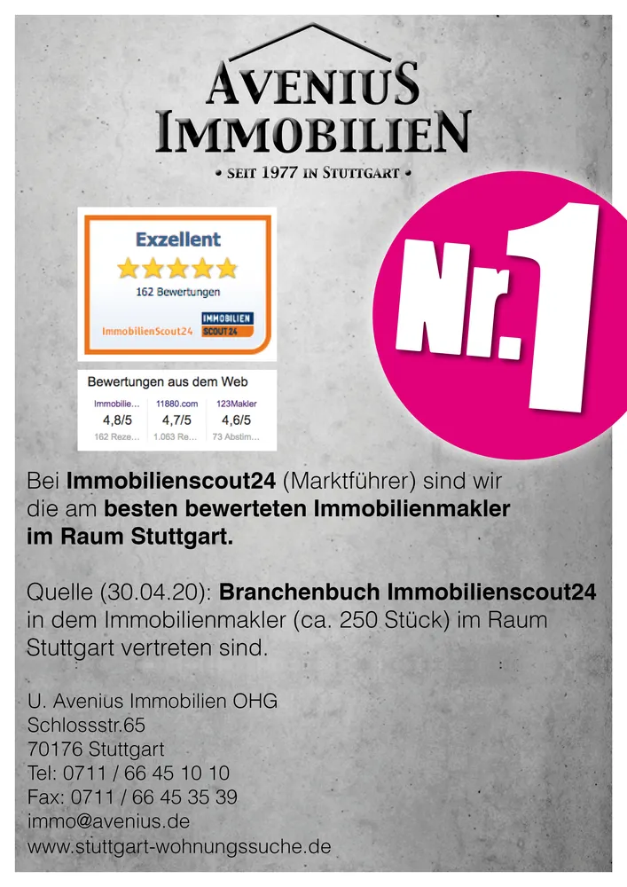 2 Zimmer Wohnung mit 54 m² in Stuttgart – Bild 12