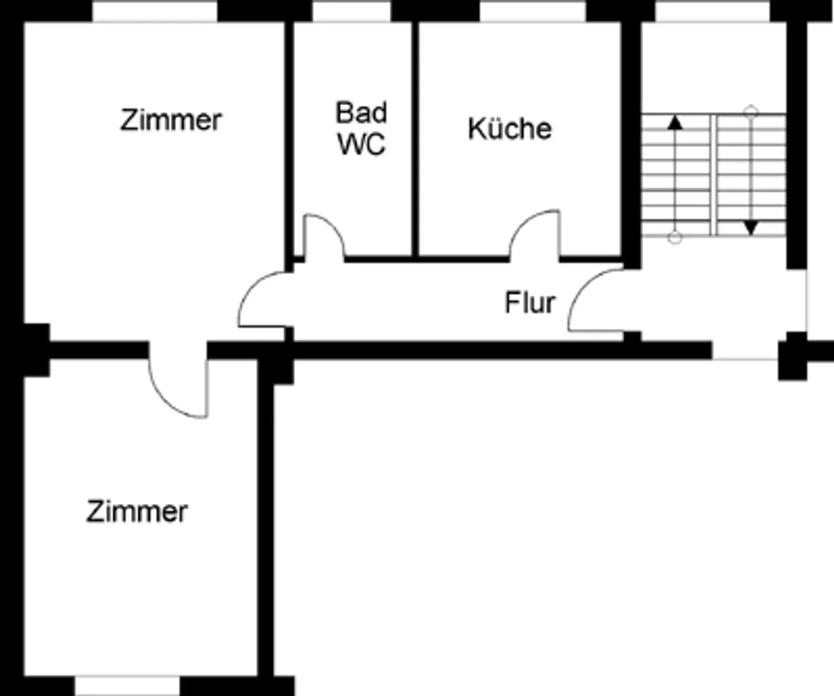 2 Zimmer Wohnung mit 61 m² in Wuppertal – Bild 2